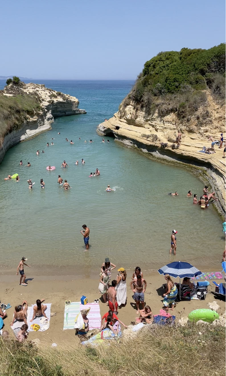 Discovering Sidari, Corfu in a Day as a Solo Traveler